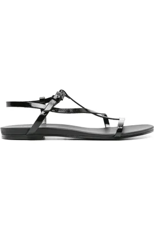 ROBERTO DEL CARLO Neil Sandalen aus Lackleder