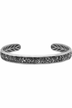 John Varvatos Stardust Armspange mit schwarzen Diamanten