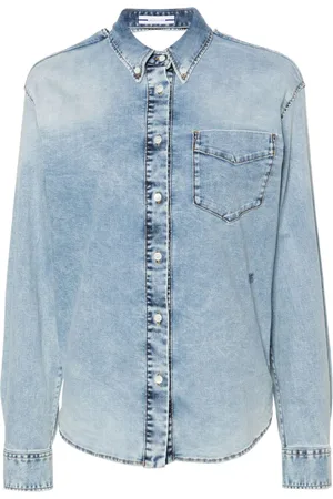 Jacob Cohen Jeanshemd mit verdrehtem Design