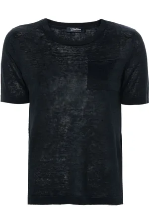 Max Mara Strickoberteil aus Leinen