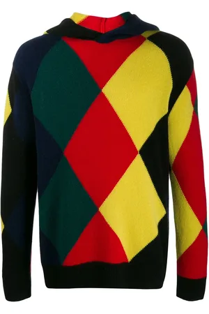 PRINGLE OF SCOTLAND Kapuzenpullover mit Rautenmuster