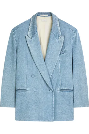 DRIES VAN NOTEN Doppelreihiges Jeanssakko