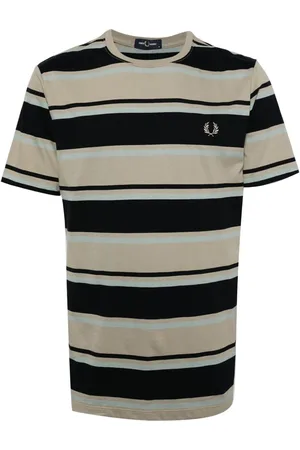 Fred Perry T-Shirt mit Logo-Stickerei