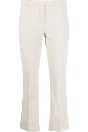 Max Mara Halbhohe Cropped-Hose