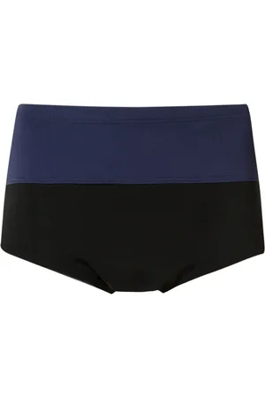 AMIR SLAMA Zweifarbige Badeshorts