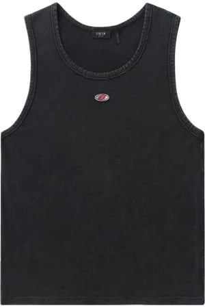 FIVE CM Tanktop mit Logo-Applikation