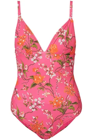Erdem Badeanzug mit Blumen-Print