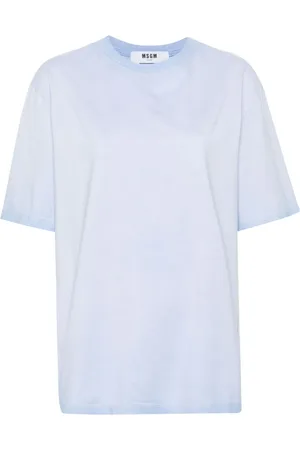 Msgm T-Shirt mit Logo-Stickerei
