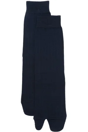 Maison Margiela Gerippte Socken mit Tabi-Spitze