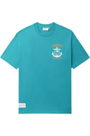 Chocoolate T-Shirt mit Anker-Print