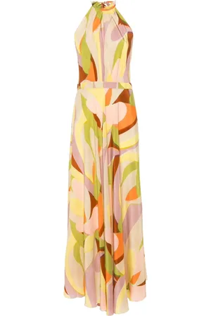 RAQUEL DINIZ Giovanna Kleid mit geometrischem Print