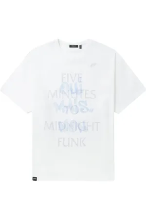 FIVE CM T-Shirt mit Slogan-Print