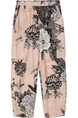 BIYAN Cropped-Hose mit elastischem Bund