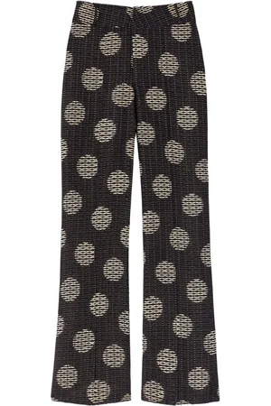 Destree Yoshismart Cropped-Hose aus Jacquard