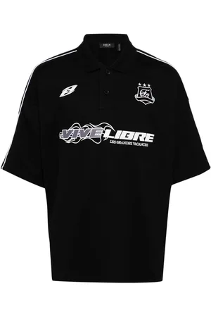 FIVE CM Poloshirt mit Schriftzug