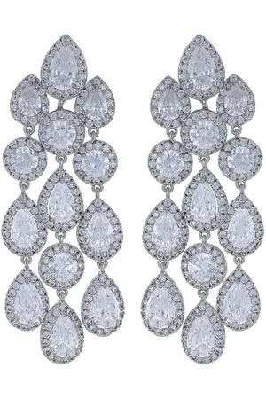 FANTASIA BY DESERIO Pear Chandelier-Ohrringe