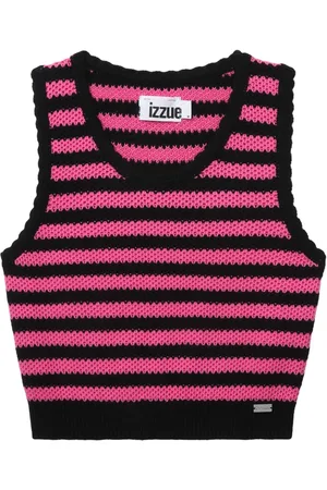Izzue Gestreiftes Stricktop