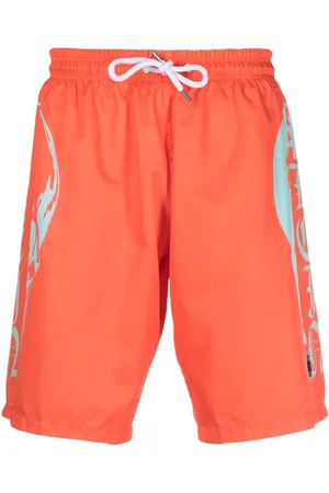 Philipp Plein Badeshorts mit grafischem Print