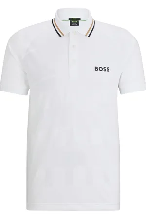 HUGO BOSS X Matteo Berrettini Poloshirt aus Jacquard-Jersey