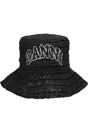 Ganni Basthut mit Logo
