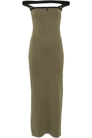 Courrèges Contrast Hyperbole Kleid