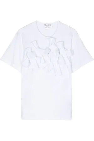 Comme des Garçons T-Shirt mit Schnürung