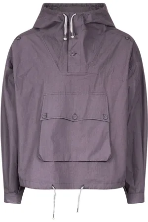 Maison Margiela Beschichtete Kapuzenjacke