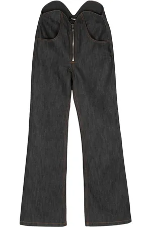 We11 Done Jeans mit weitem Bein