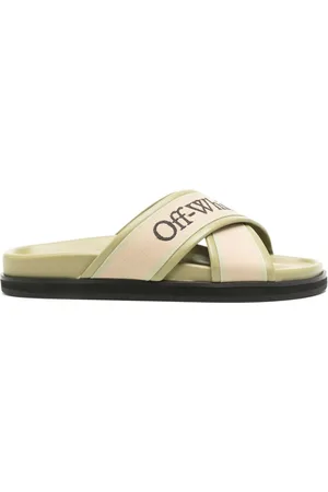 OFF-WHITE Überkreuzte Cloud Pantoletten