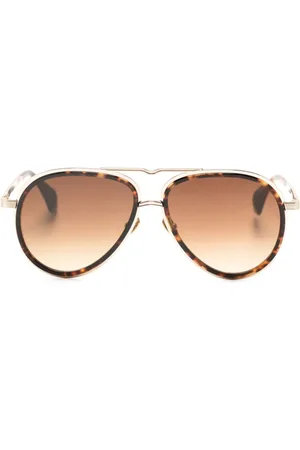 Vivienne Westwood Cale Pilotenbrille in Schildpattoptik