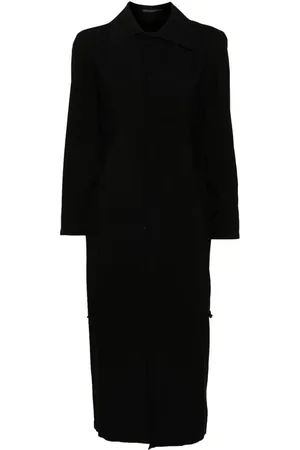YOHJI YAMAMOTO Mittellanges Hemdkleid