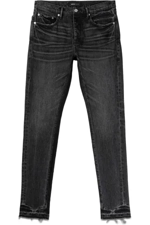 Purple Brand Halbhohe Slim-Fit-Jeans