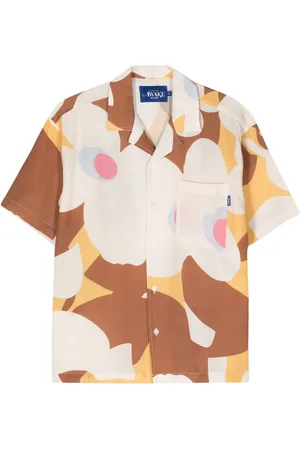 AWAKE NY Hemd mit Blumen-Print