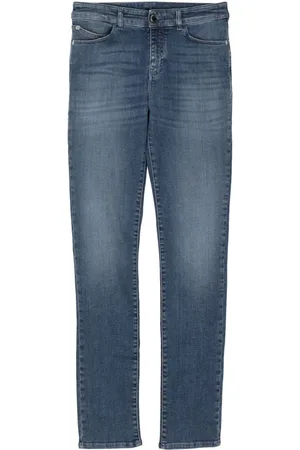Emporio Armani Skinny-Jeans mit hohem Bund