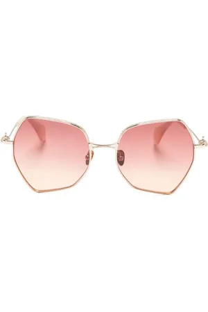Vivienne Westwood Hardware Orb Sonnenbrille mit sechseckigem Gestell