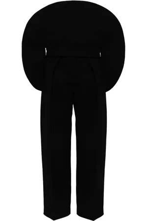 Jacquemus Gerade Hose mit Oversized-Applikation
