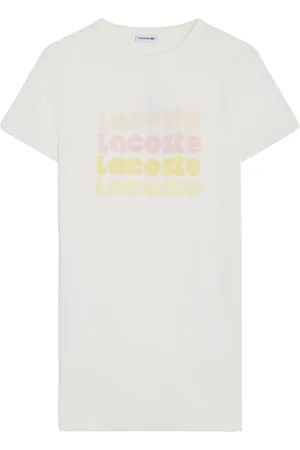 Lacoste T-Shirtkleid mit Logo-Print