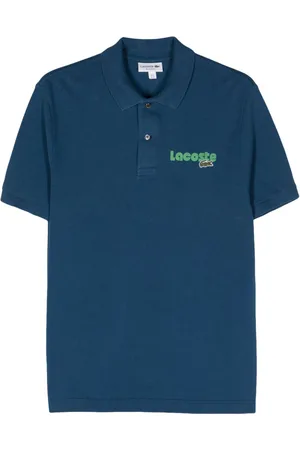Lacoste Pikee-Poloshirt mit Logo-Print