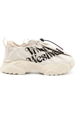 Vivienne Westwood Sneakers im Layering-Look mit Logo-Print