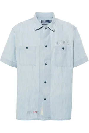 Ralph Lauren Kurzärmeliges Jeanshemd