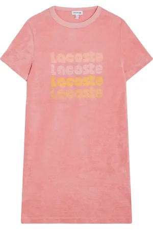 Lacoste T-Shirtkleid mit Logo-Print