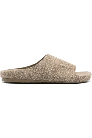 Loewe Lago Pantoletten aus gebürstetem Wildleder