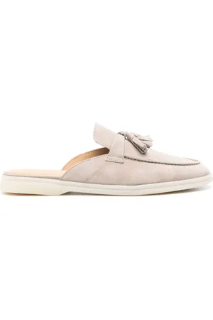 Scarosso Lucrezia Mules aus Wildleder mit Quaste