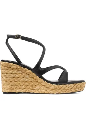 Jimmy Choo Ayla Wedge-Sandalen 85mm