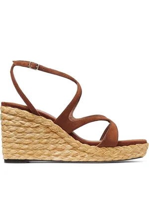 Jimmy Choo Ayla Wedge-Sandalen 85mm