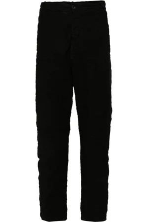 POÈME BOHÉMIEN Schmale Hose mit Knitteroptik