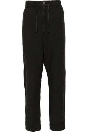POÈME BOHÉMIEN Gerade Leinenhose