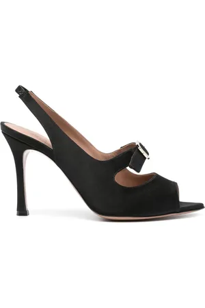 MALONE SOULIERS Celeste Sandalen mit Kristallschnalle 90mm