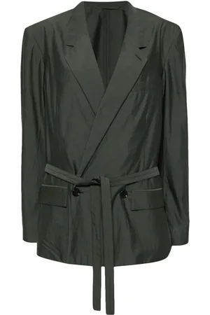LEMAIRE Doppelreihiger Blazer mit Gürtel