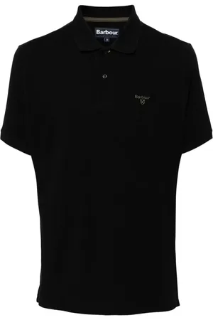Barbour Poloshirt mit Logo-Stickerei